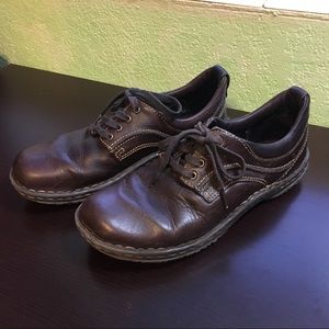 Born brown leather sneakers
